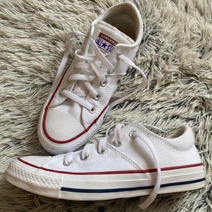 Low-top White Converse